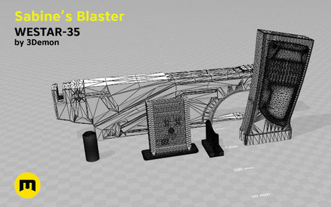 Westar-35 Sabine Wren Blasters