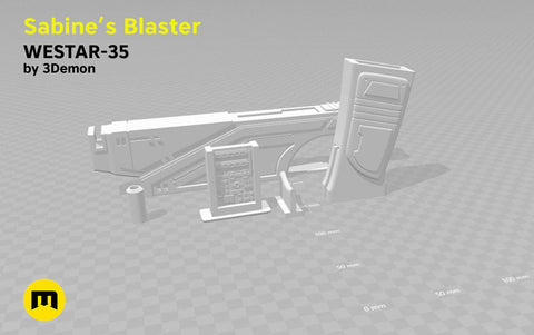 Westar-35 Sabine Wren Blasters