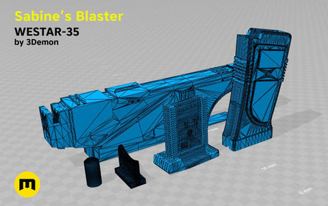 Westar-35 Sabine Wren Blasters