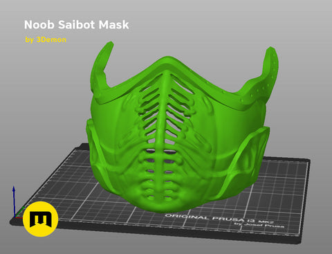 Noob Saibot's Mask - MK 11