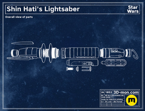 Shin Hati's Lightsaber - Ahsoka