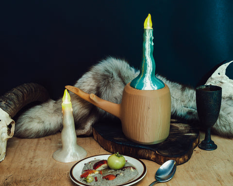 Shrek Ear Wax Candle