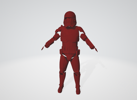 Sith Trooper Armor and Weapons