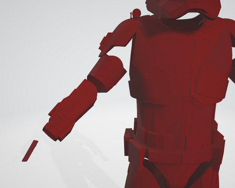 Sith Trooper Armor and Weapons
