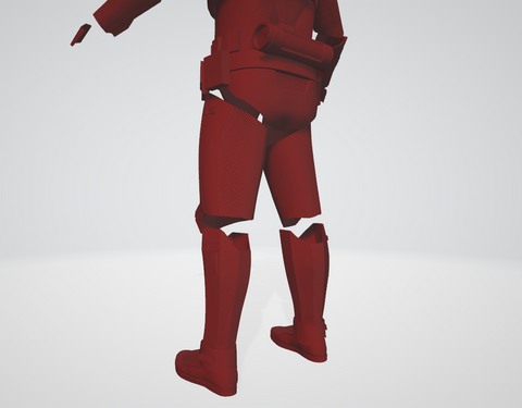 Sith Trooper Armor and Weapons