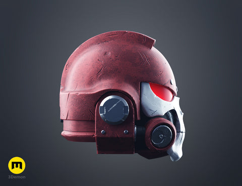 Space Marine Helmet - Vanguard Phobos