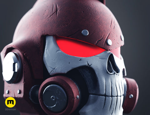 Space Marine Helmet - Vanguard Phobos