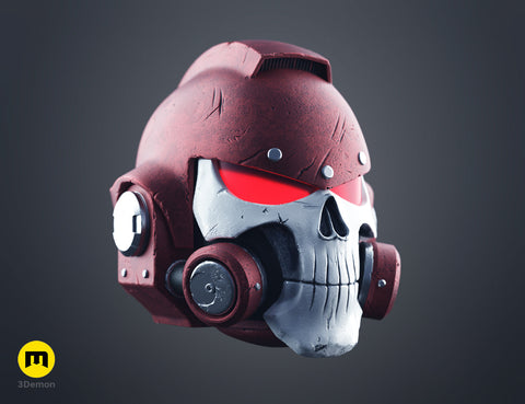 Space Marine Helmet - Vanguard Phobos