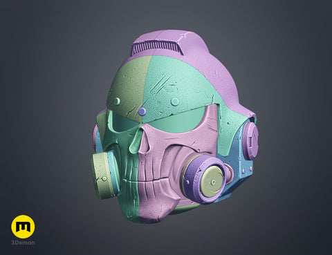 Space Marine Helmet - Vanguard Phobos