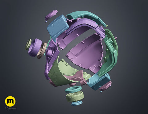 Space Marine Helmet - Vanguard Phobos
