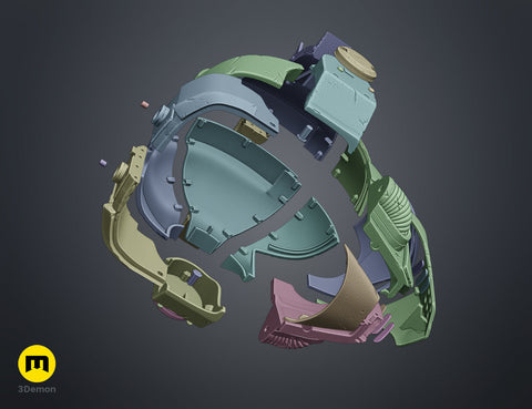 Space Marine Helmet - Tactical Relic
