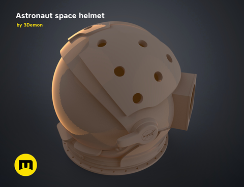 Astronaut space helmet