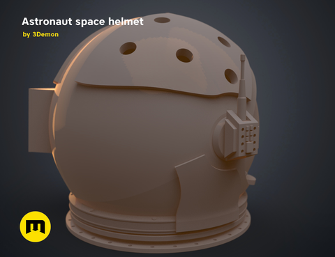 Astronaut space helmet