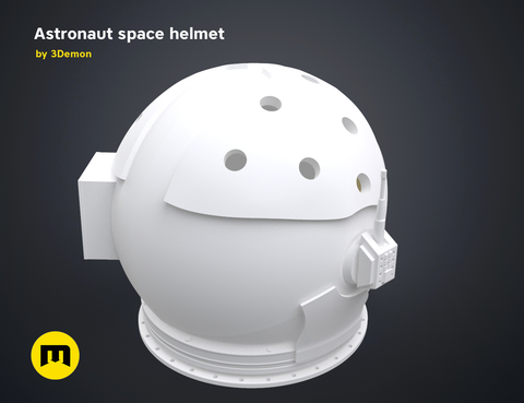 Astronaut space helmet