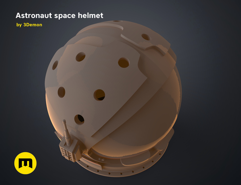 Astronaut space helmet