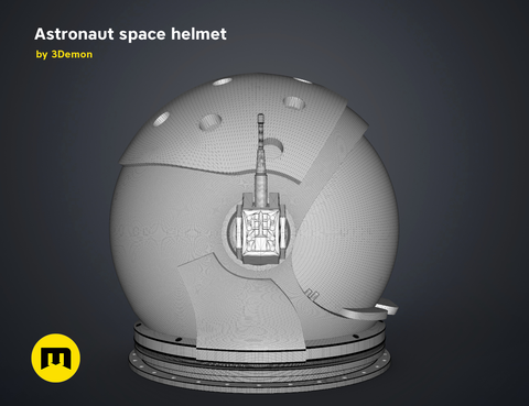 Astronaut space helmet
