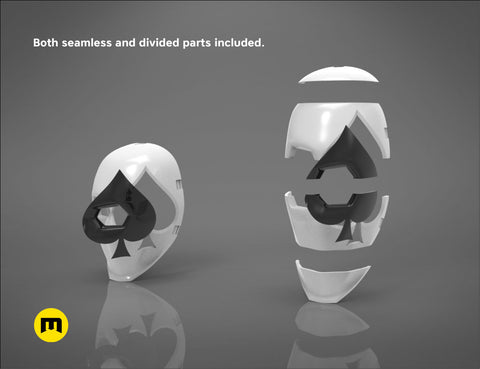 Fortnite - High Stakes - Wild Card masks bundle 3D print model