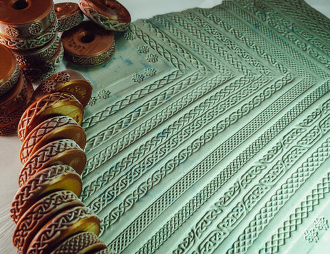 Stamp Wheels for Clay — Celtic Patterns