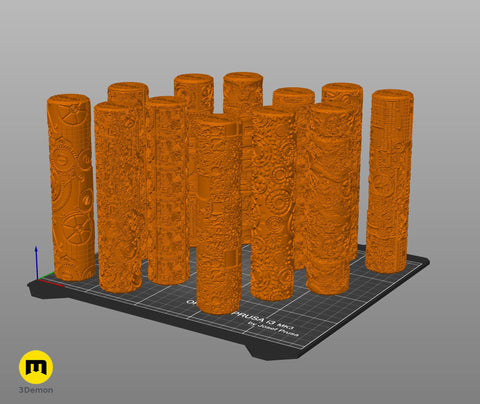 DnD Terrain Rollers – Steampunk textures