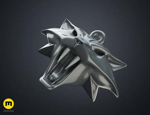 Cat School Medallion — The Witcher