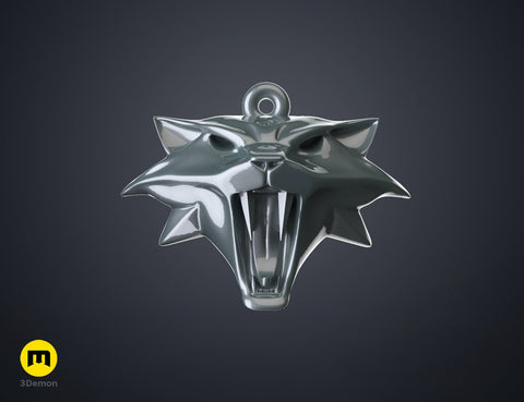 Cat School Medallion — The Witcher