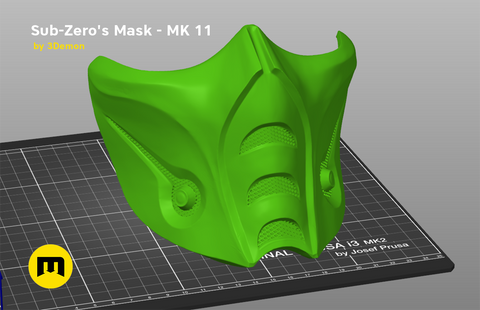 Sub-Zero's Mask - MK 11