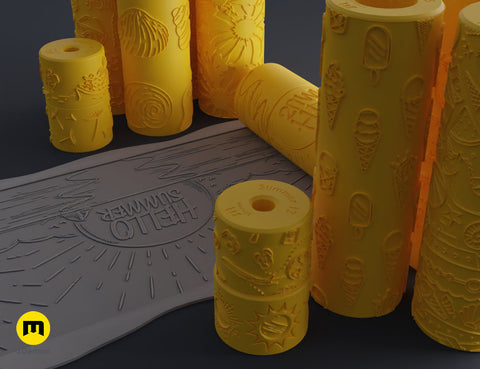 Summer Texture Rollers
