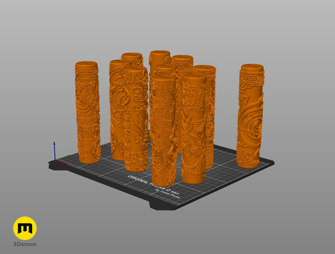 DnD terrain rollers - Symbols