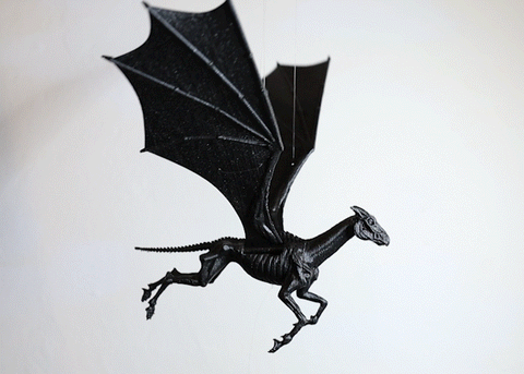 Thestral Flying Mobile - Harry Potter