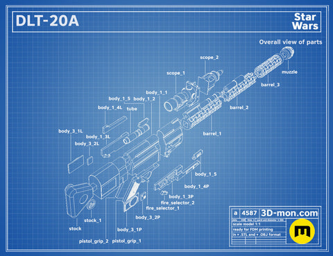 DLT-20A Blaster Rifle