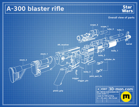 A-300 Blaster Rifle