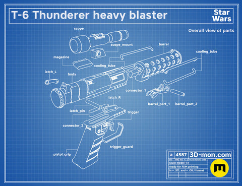 T-6 Thunderer Heavy Blaster