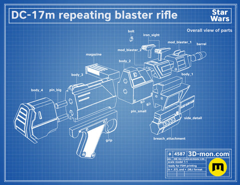 DC-17m Repeating Blaster Rifle