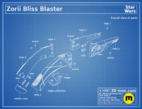 E-851 Zorii Bliss Blaster