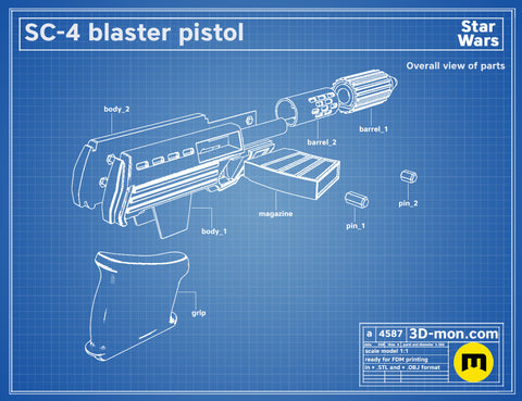 SC-4 Blaster Pistol