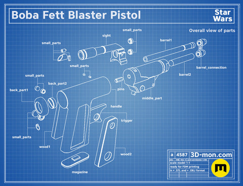 Boba Fett's Blaster Pistol