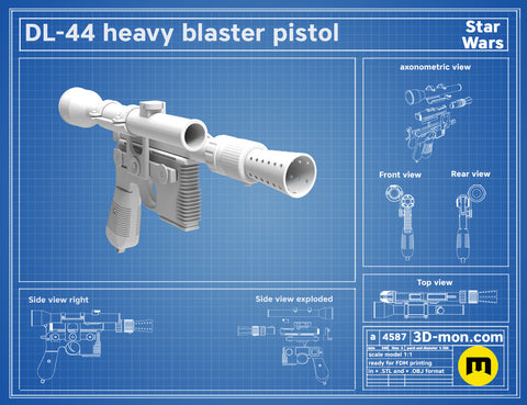 DL-44 Heavy Blaster Pistol