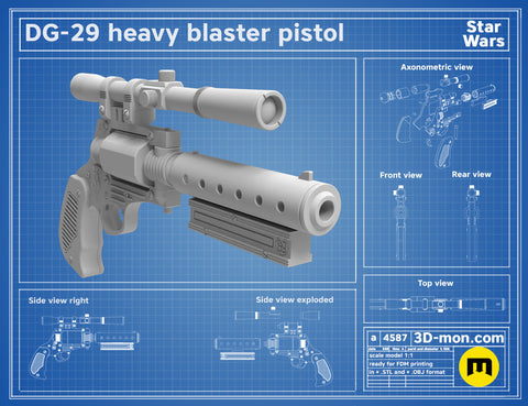DG-29 Blaster Pistol