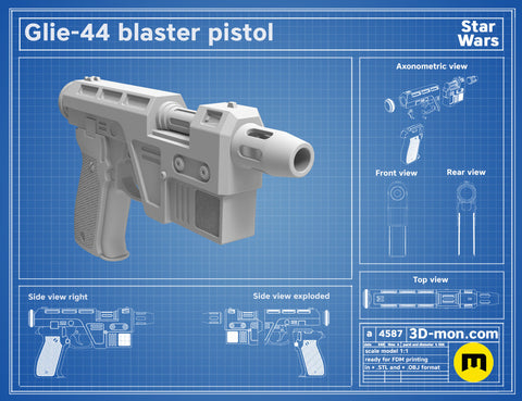 Glie-44 Blaster Pistol