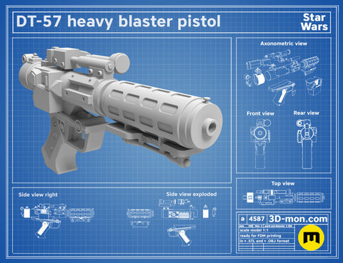 DT-57 Heavy Blaster Pistol