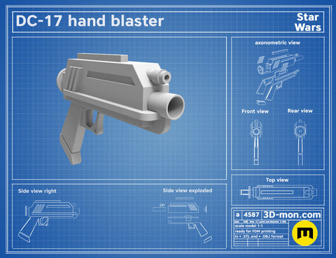 DC-17 Blasters (BadBatch/CloneWars)