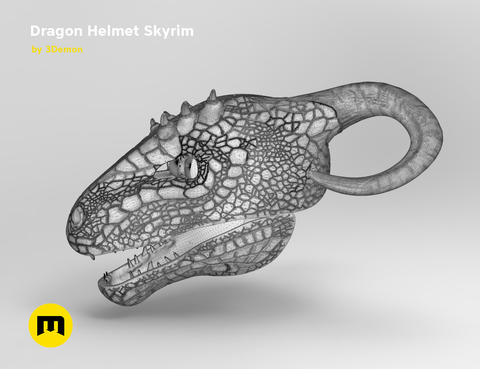 Dragon Helmet - Skyrim