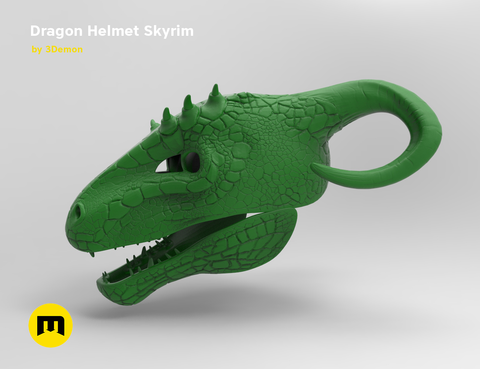 Dragon Helmet - Skyrim