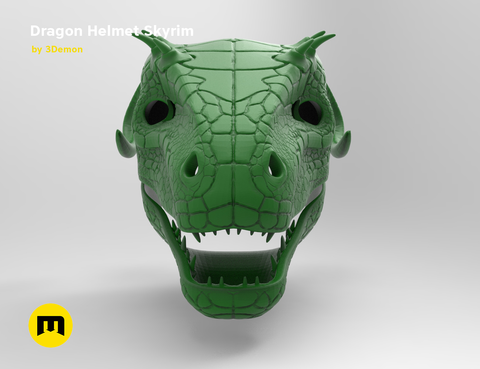 Dragon Helmet - Skyrim