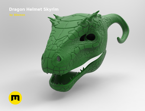 Dragon Helmet - Skyrim