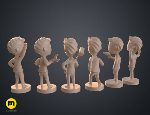Vault Boy Bobblehead figures - Fallout