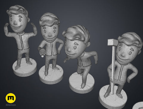 Vault Boy Bobblehead figures - Fallout