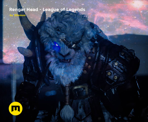 Rengar Head – League of Legends