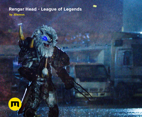 Rengar Head – League of Legends