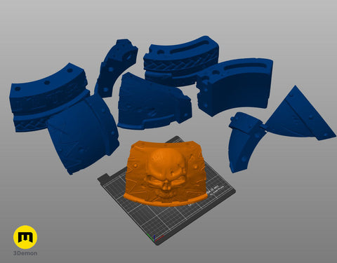 Shoulder Pauldrons - Space Marine